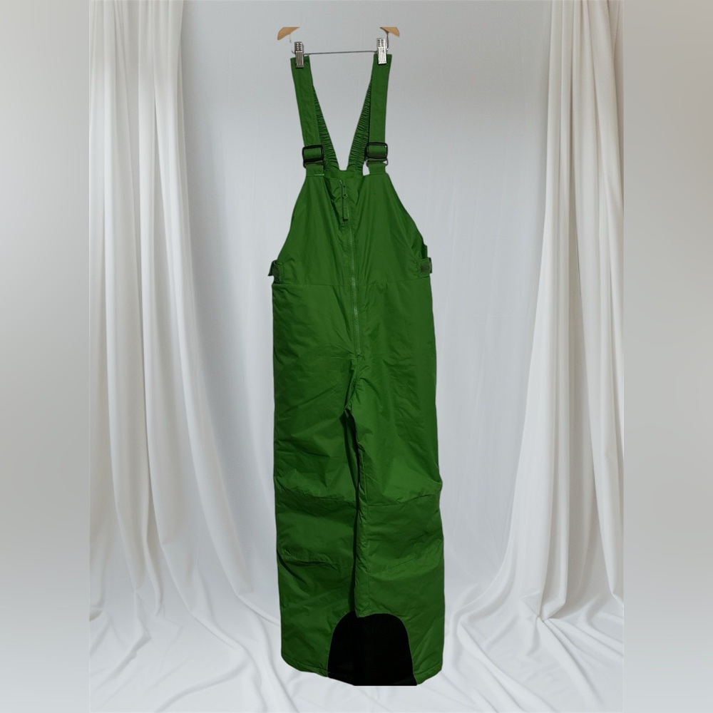 Columbia snow bib size Youth 14-16 ski pants Green Apple winter mountain